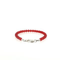 Carnelian Gemstone Beaded Bracelet