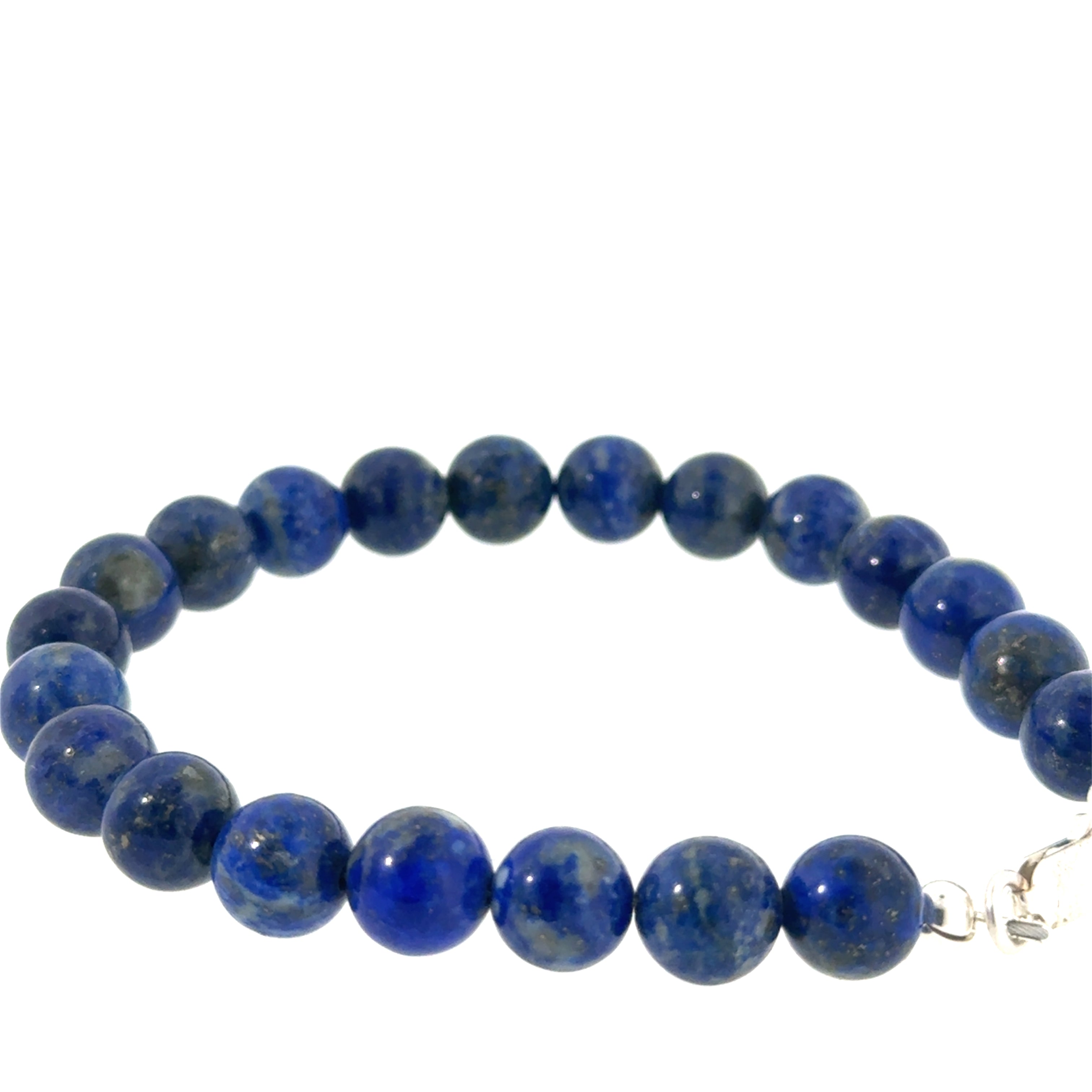 Lapis Lazuli Gemstone Beaded Bracelet