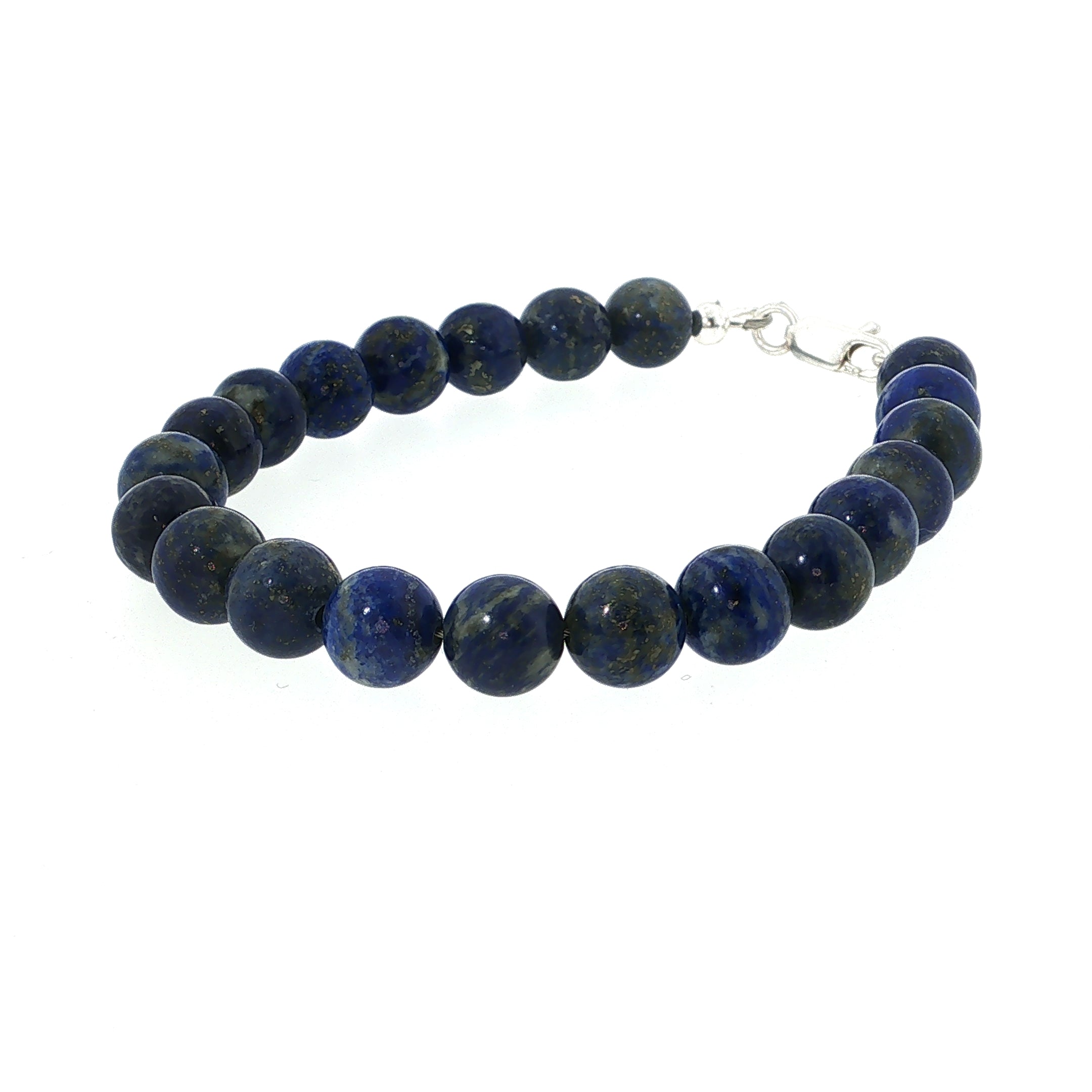 Lapis Lazuli Gemstone Beaded Bracelet