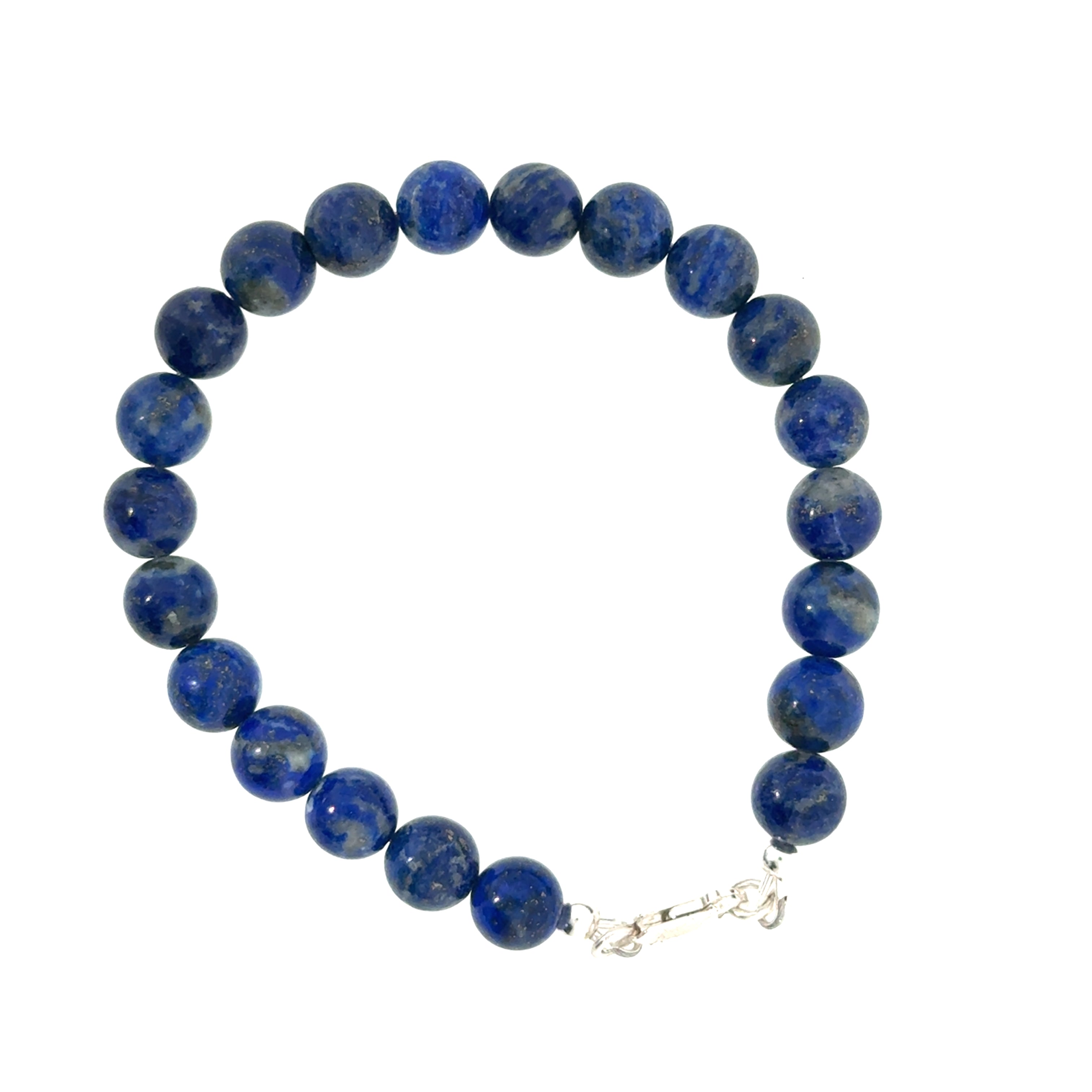 Lapis Lazuli Gemstone Beaded Bracelet