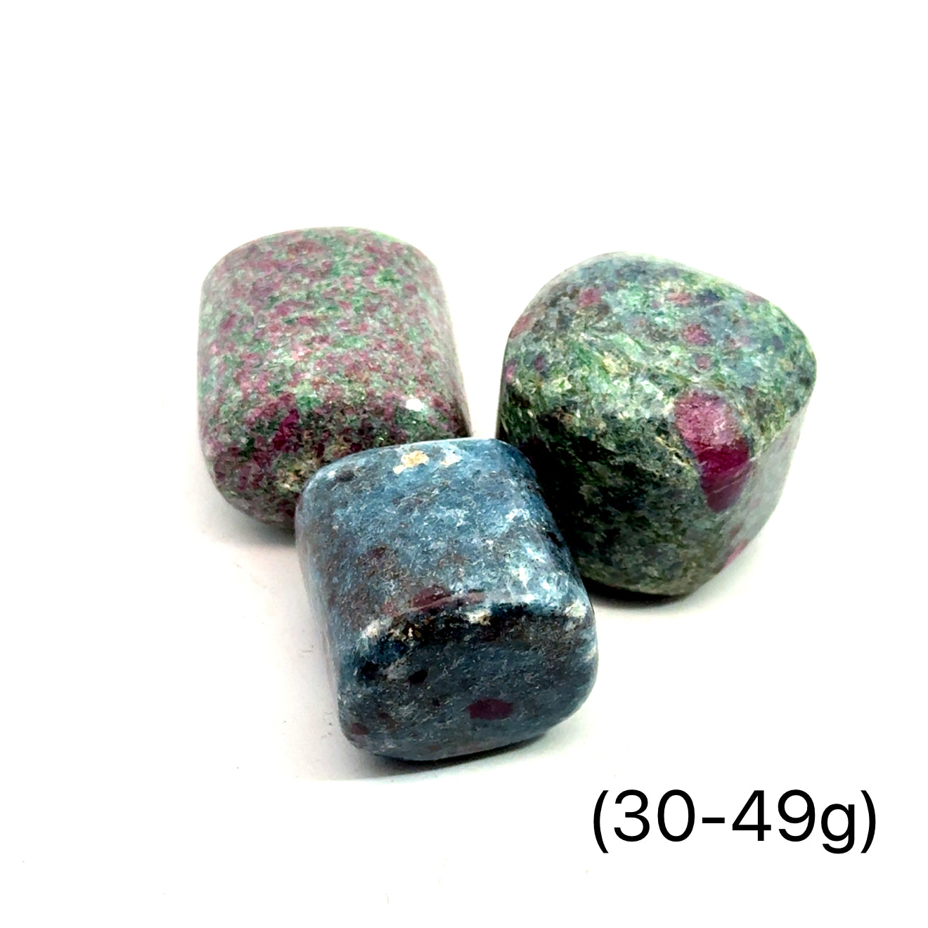 Ruby Kyanite gemstone tumbles