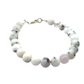Dendritic Opal  Beaded Gemstone Bracelet, Jewelry