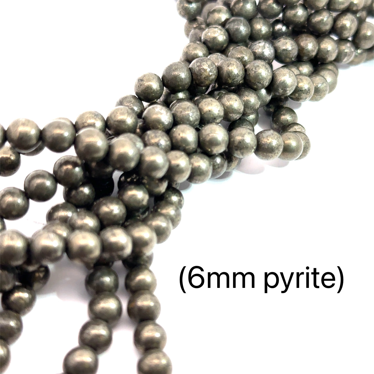 Pyrite Gemstone Strands, jewelry supplies