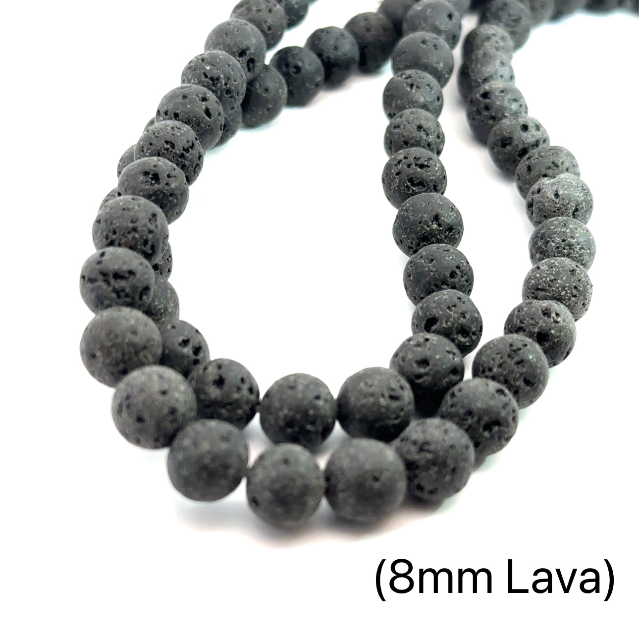 Lava Gemstone Strands, jewelry supplies