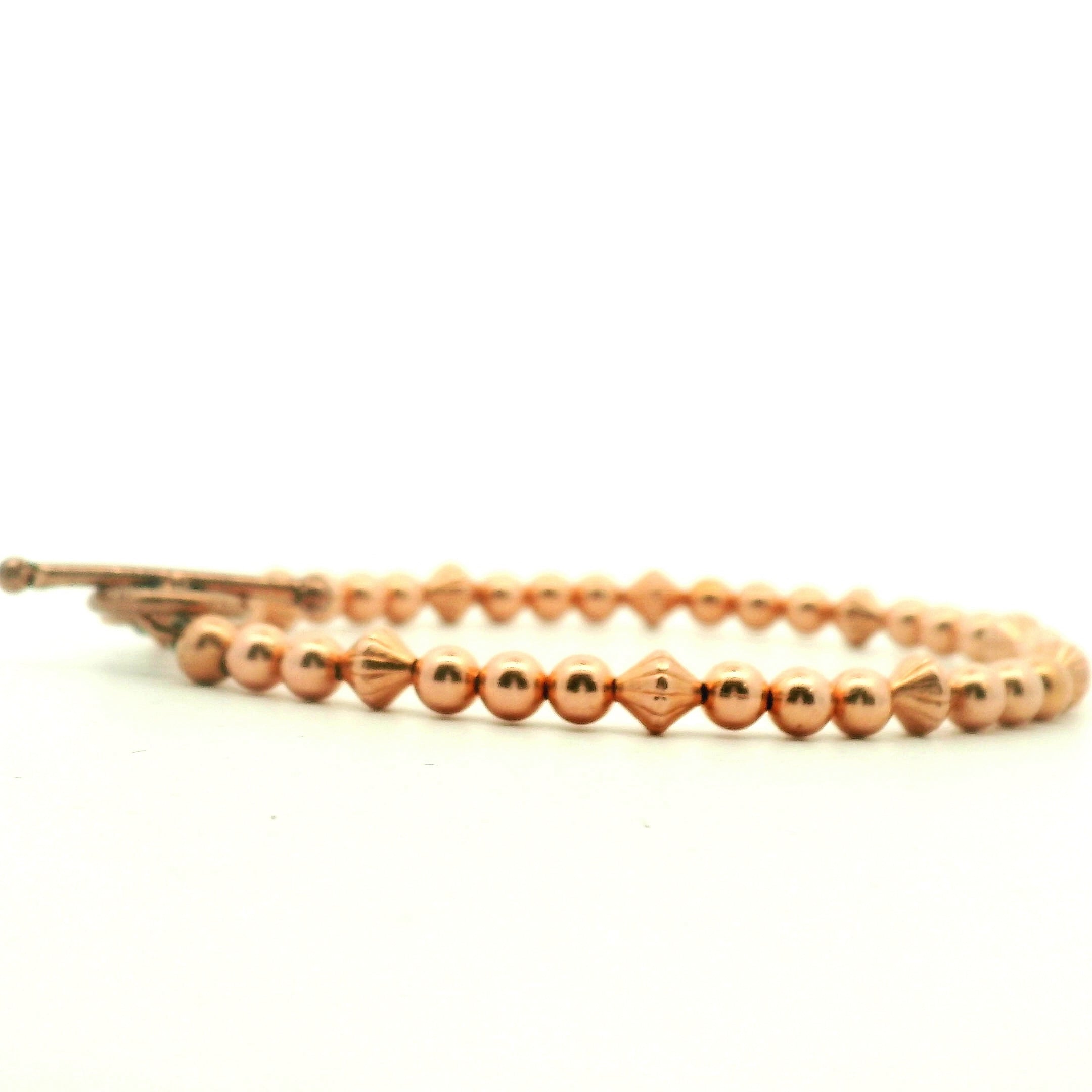 Copper Beaded Bracelet