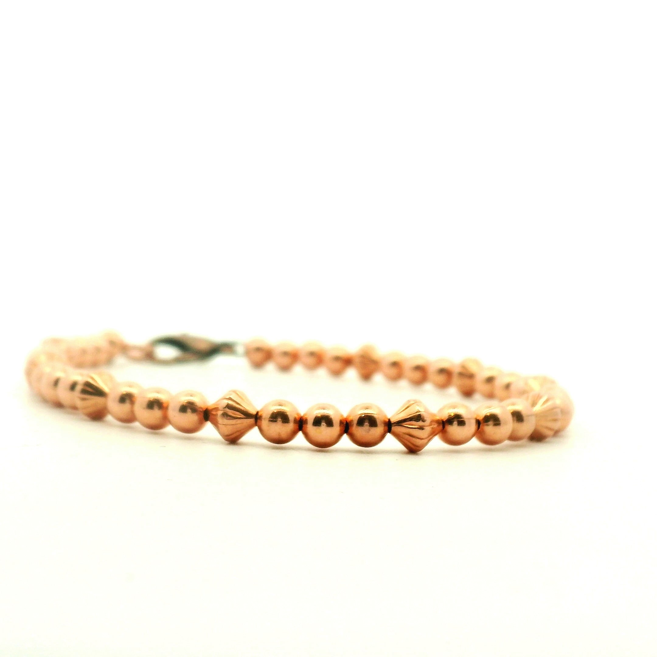Copper Beaded Bracelet