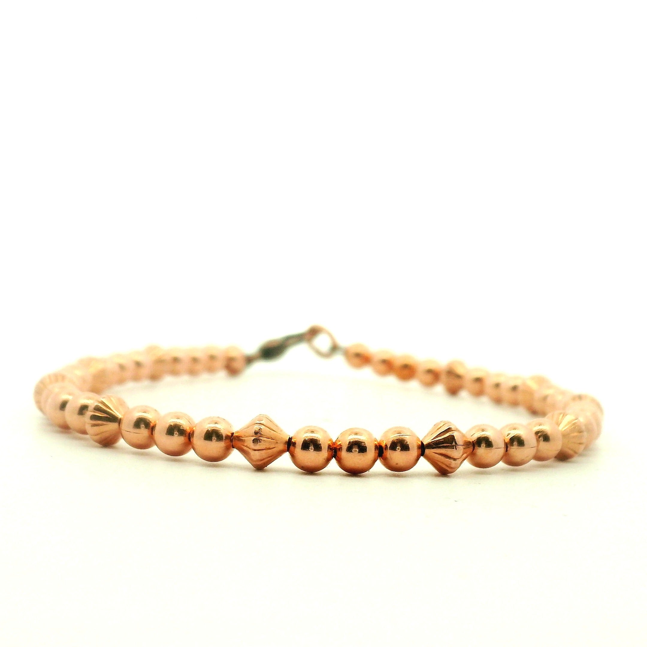 Copper Beaded Bracelet