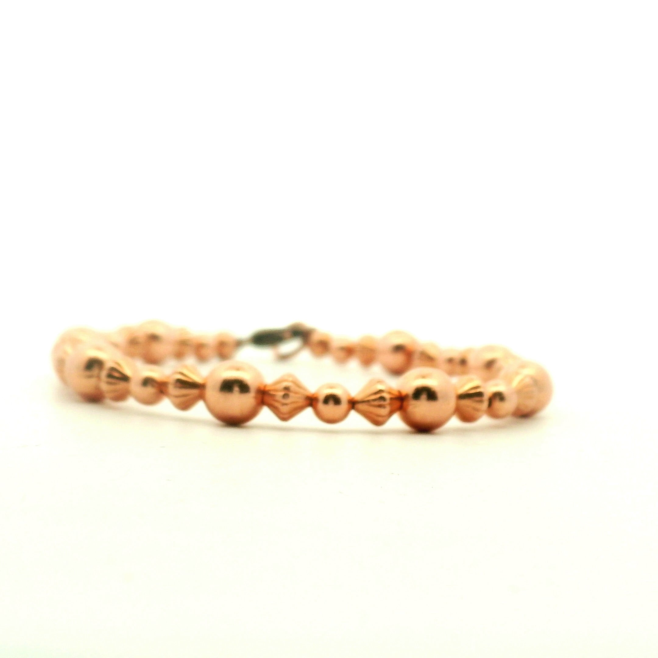 Copper Beaded Bracelet