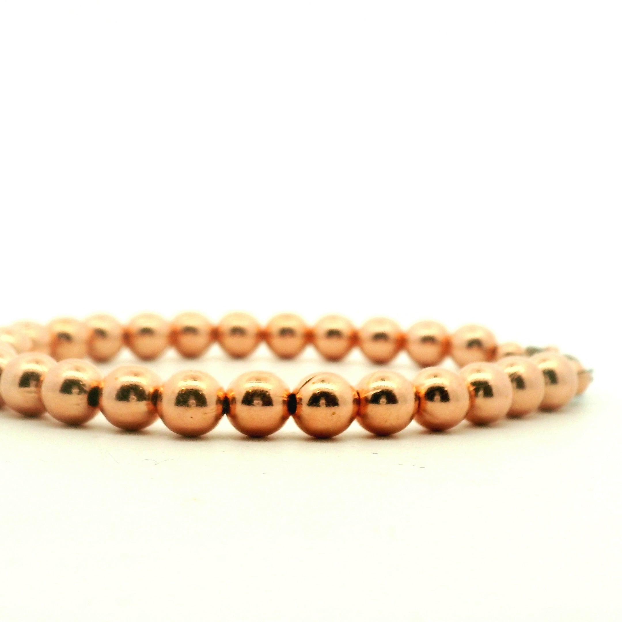 Copper Beaded Bracelet