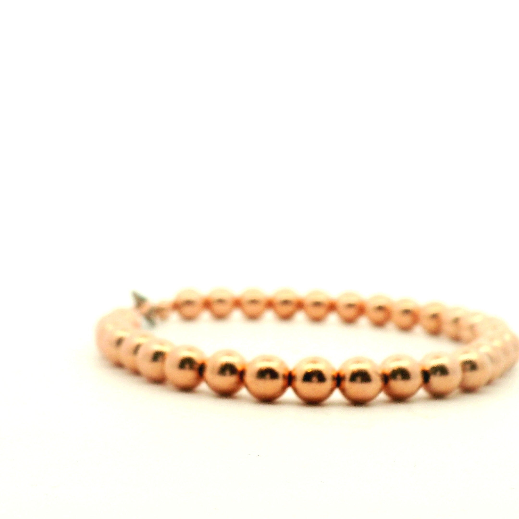 Copper Beaded Bracelet