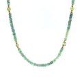 Kornerupine & Peridot Gold-Filled Beaded Necklace
