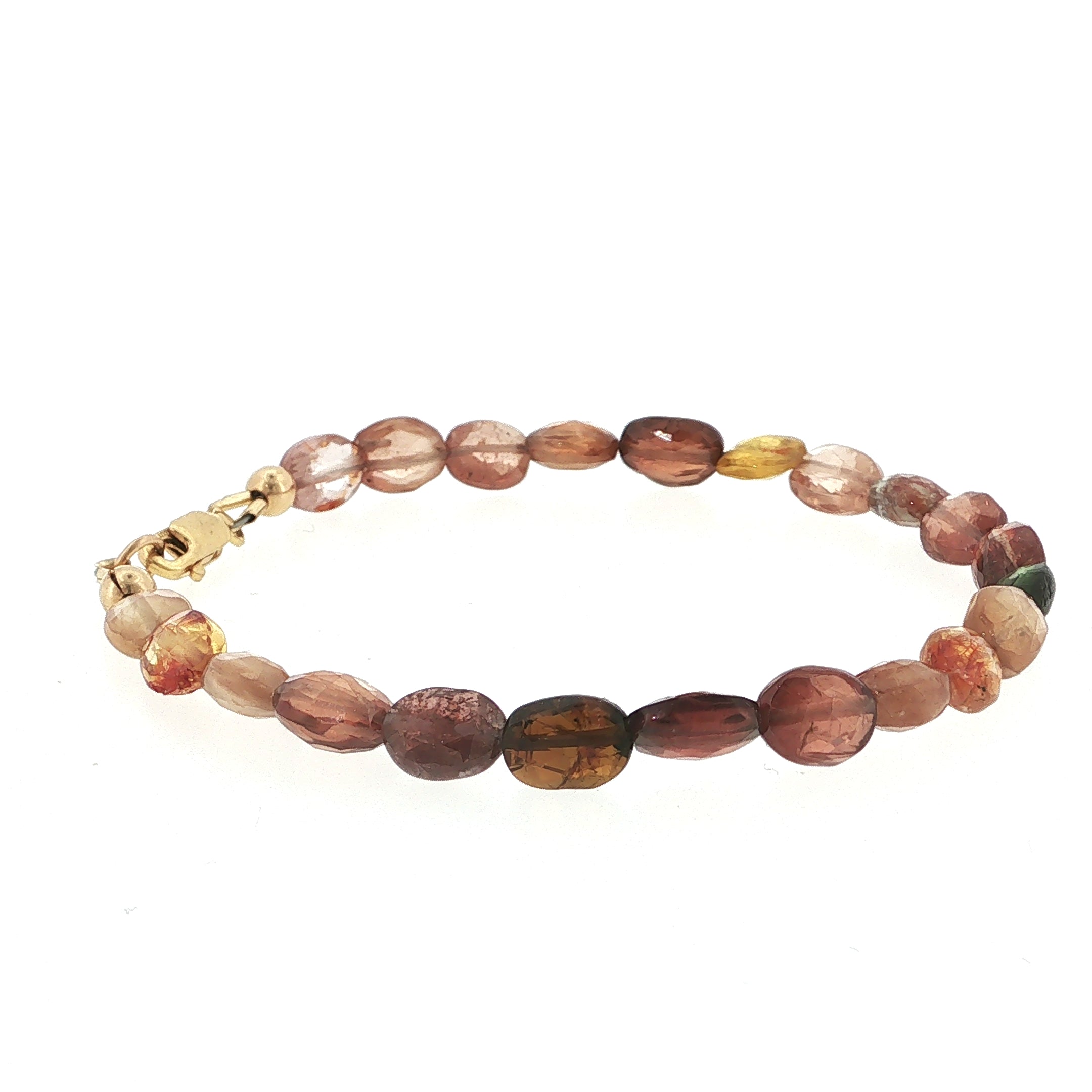 Multi-Sapphire Gemstone Beaded Bracelet