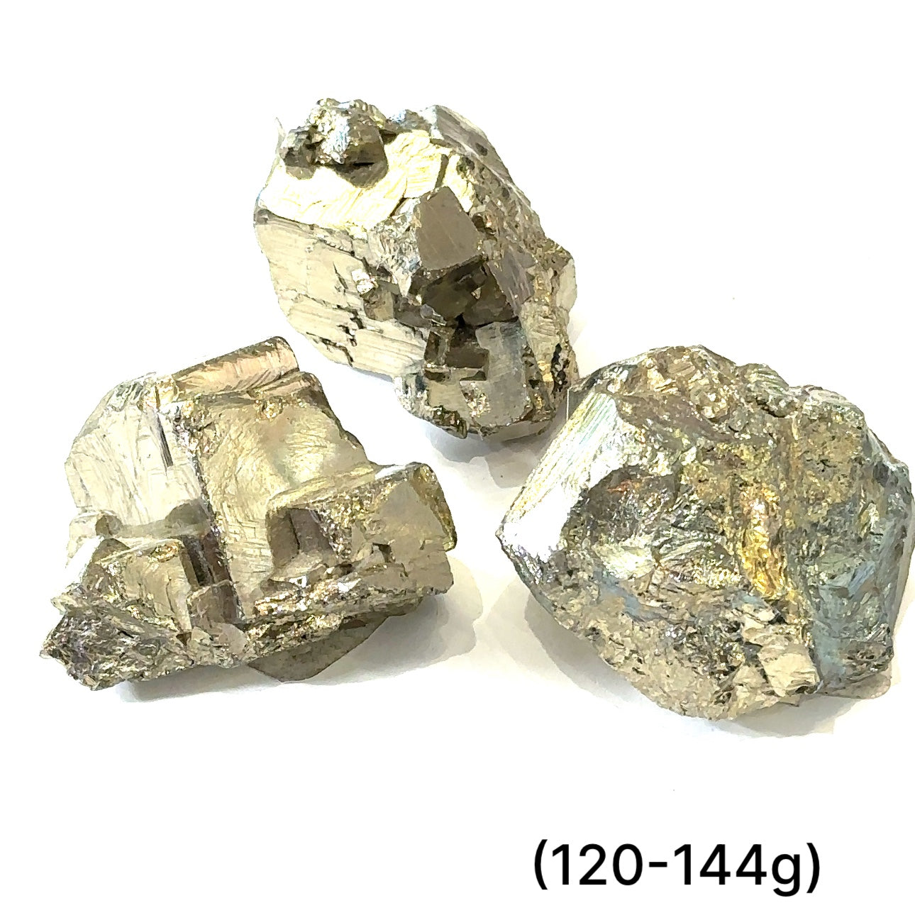 Pyrite raw gemstones