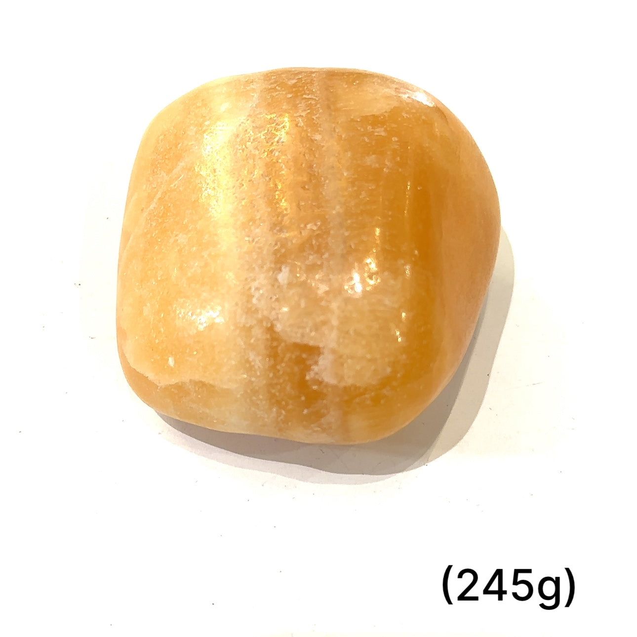 Calcite Orange tumble gemstone