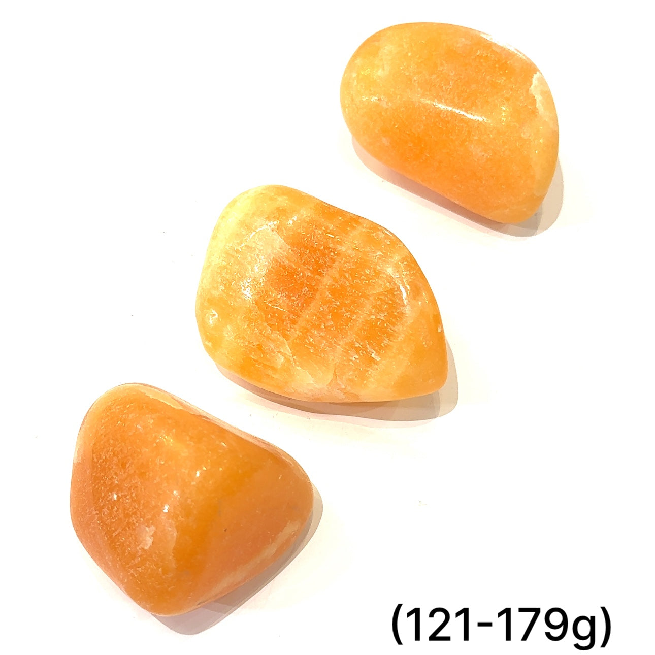 Calcite Orange tumble gemstone