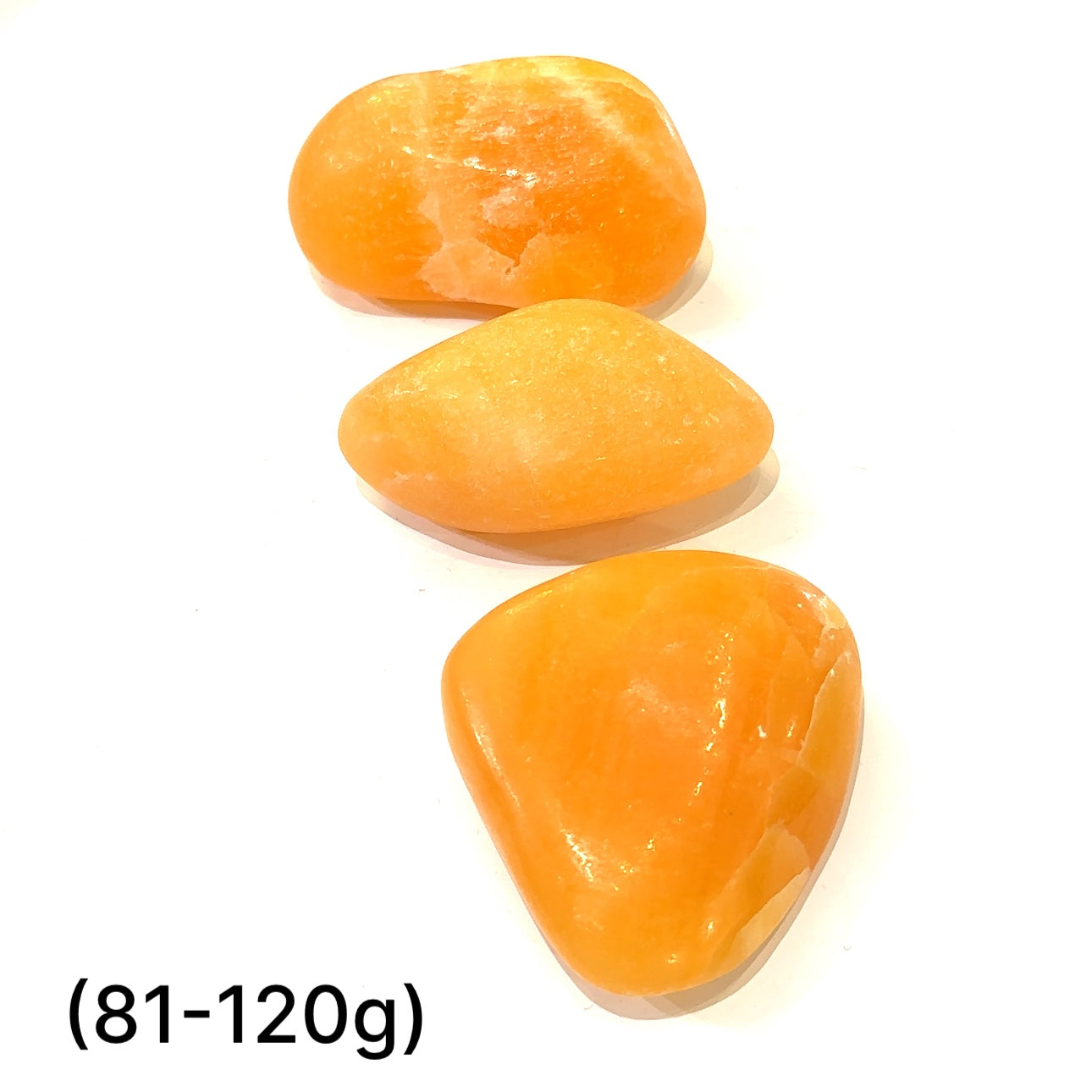 Calcite Orange tumble gemstone