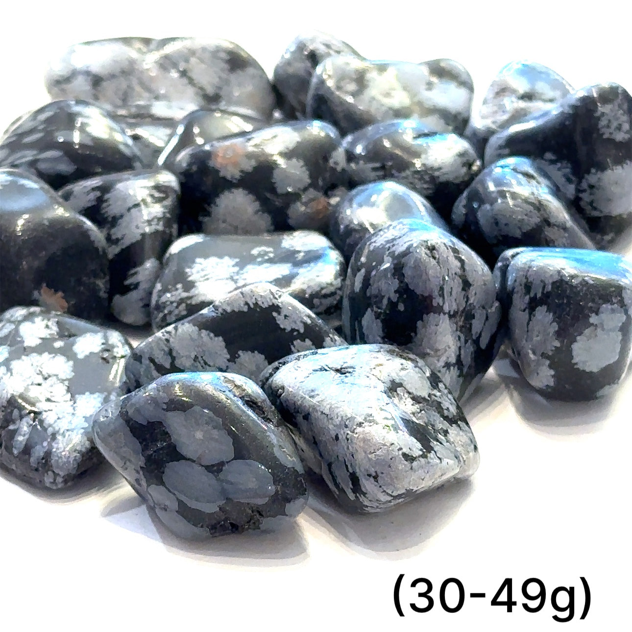 Snowflake Obsidian Tumbled Gemstone