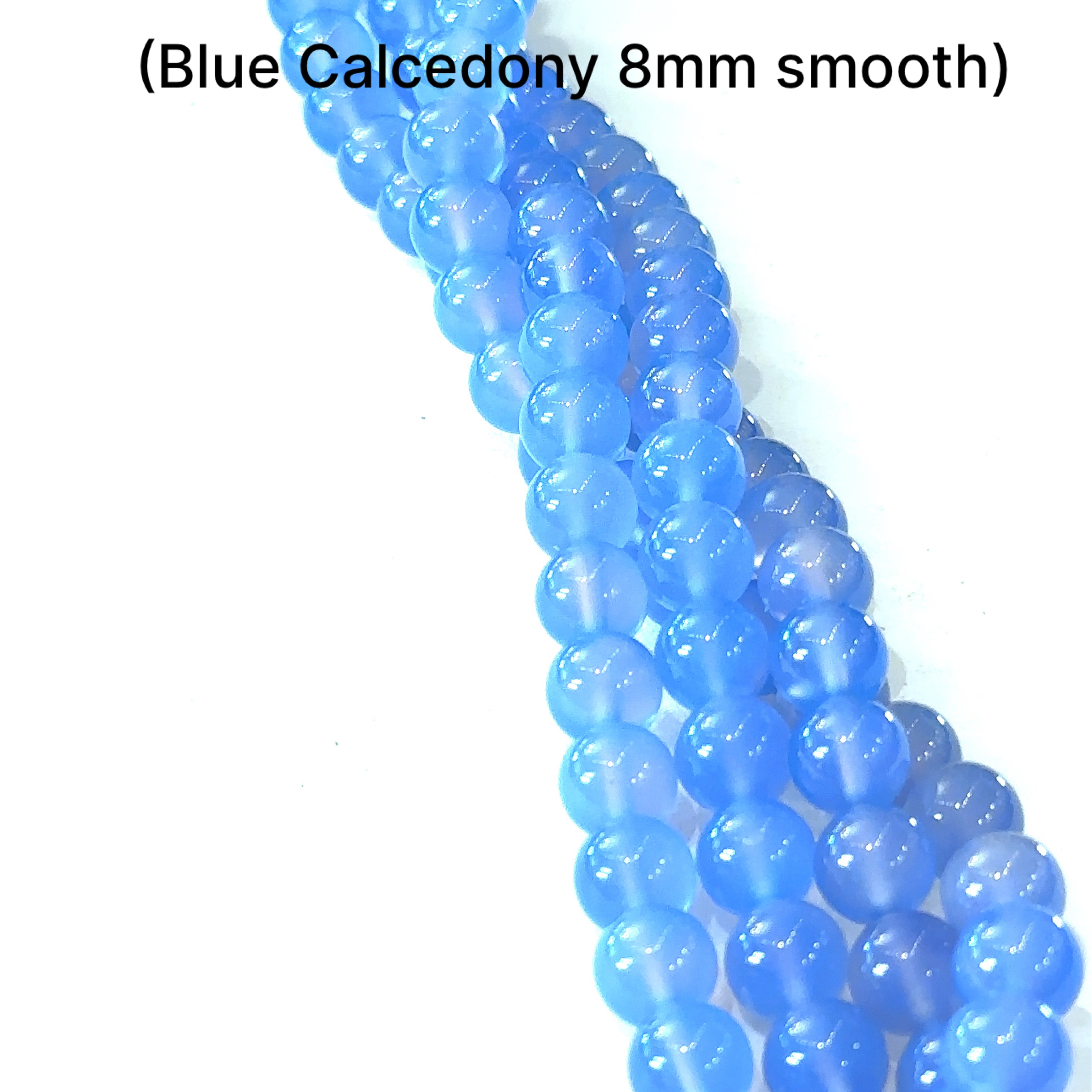 Chalcedony gemstone strands, Jewelry strand