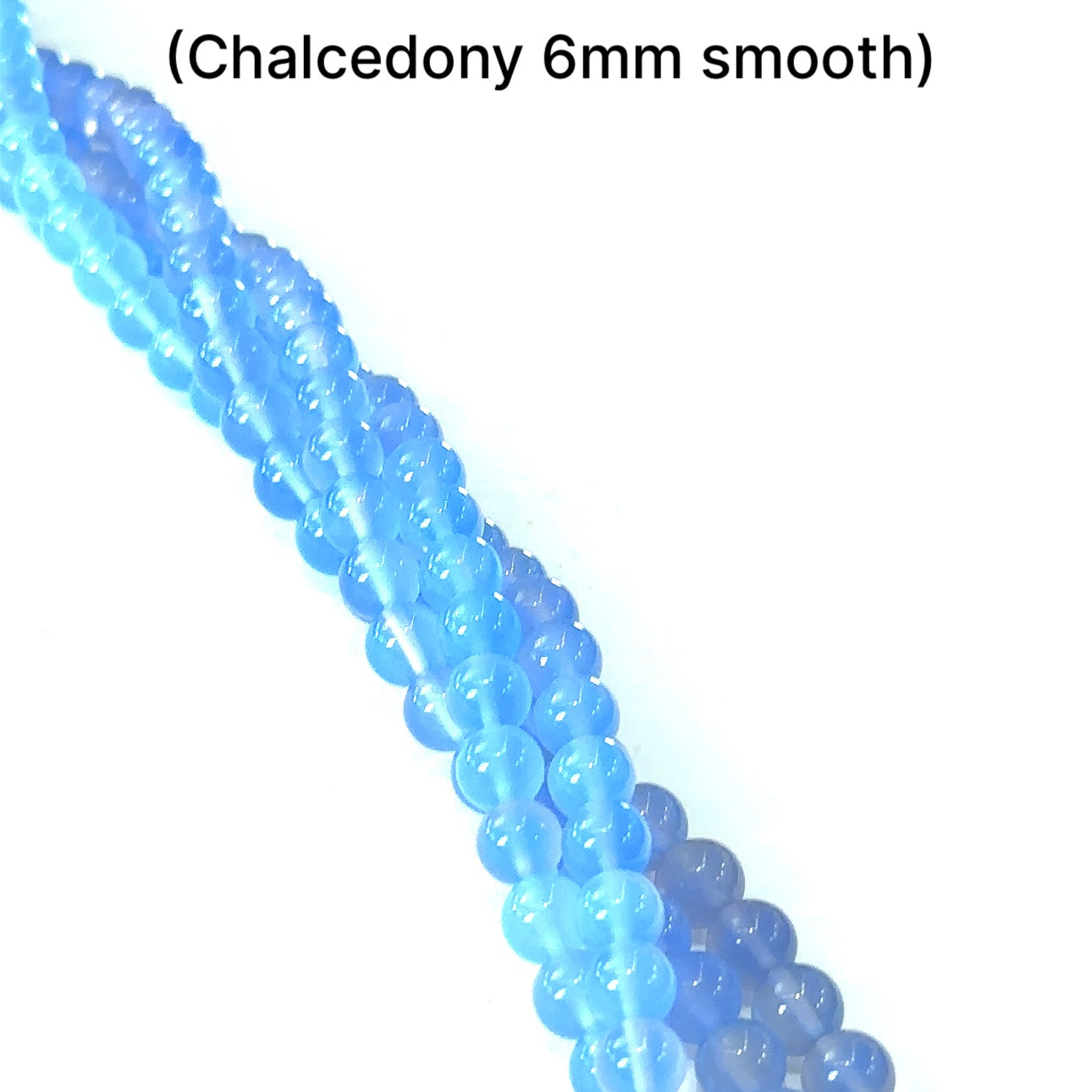 Chalcedony gemstone strands, Jewelry strand
