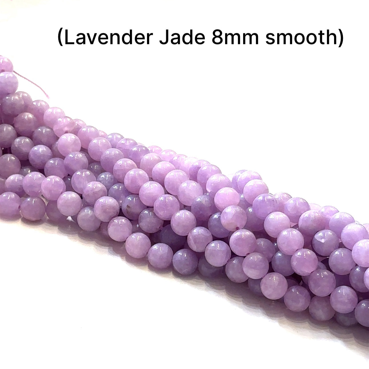 Lavender Jade Gemstone Strands, Jewelry supplies