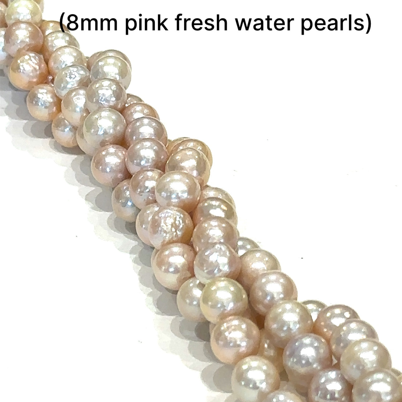 Fresh Water Round Pearl,  Fresh Water Pearl Strands