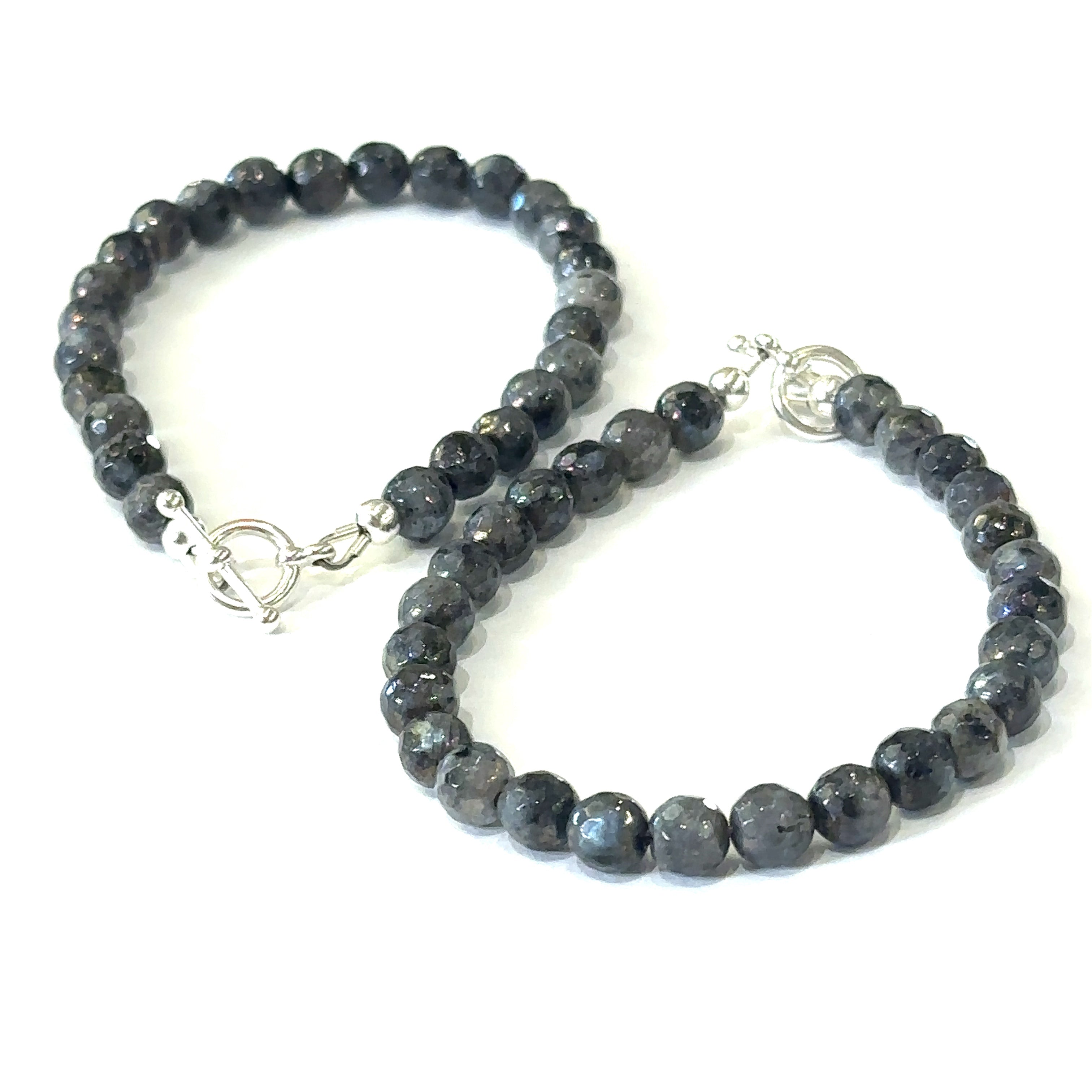 Labradorite gemstone bracelet, Jewelry