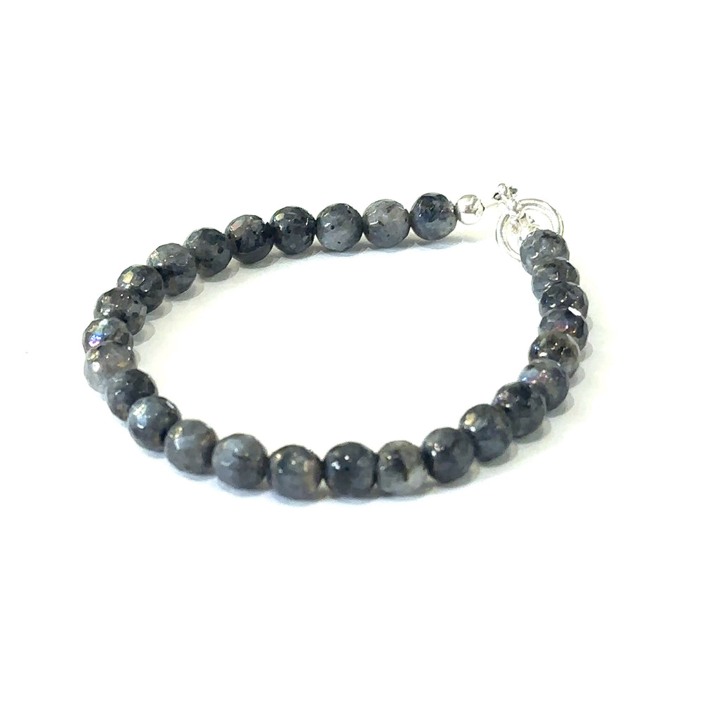 Labradorite gemstone bracelet, Jewelry