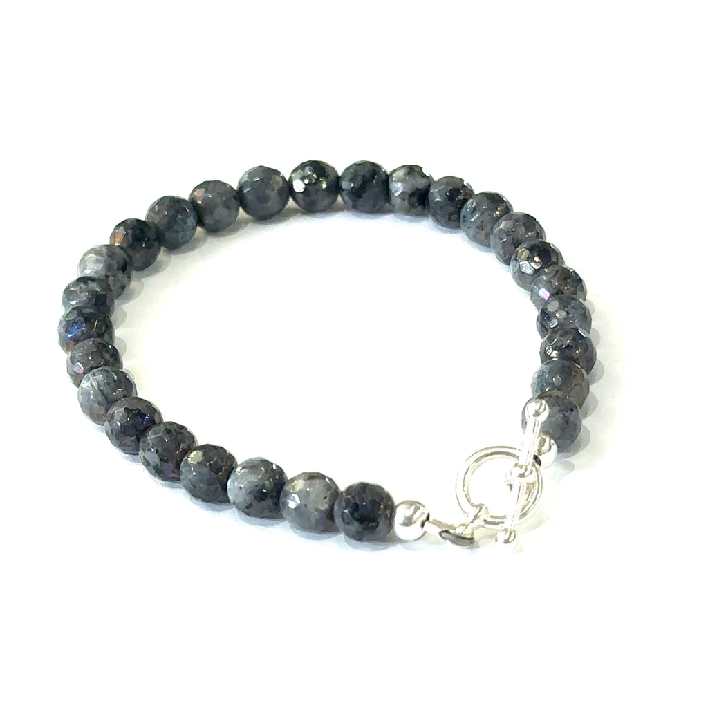 Labradorite gemstone bracelet, Jewelry