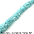 Aquamarine Gemstone Strands, jewelry supplies