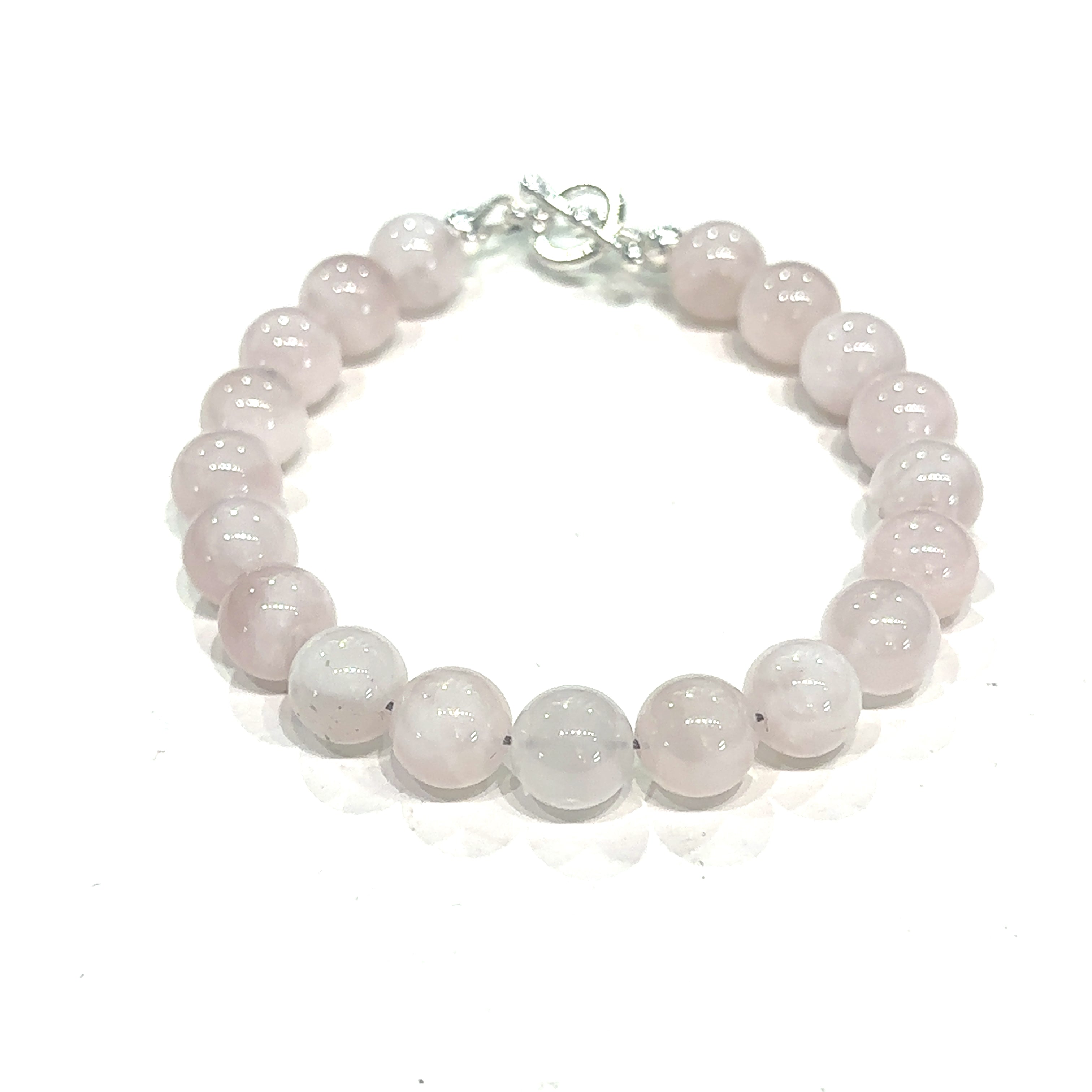 Rose Quartz Bracelet, Gemstone Bracelet, jewelry