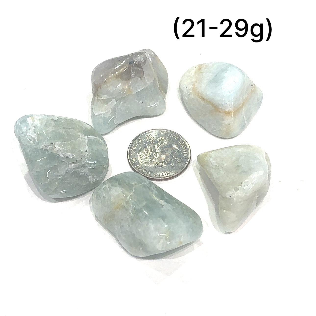 Aquamarine Tumble gemstone