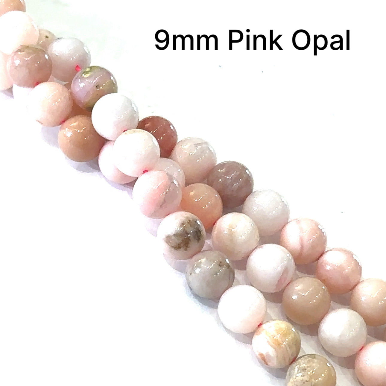 Pink Opal Gemstone Strands