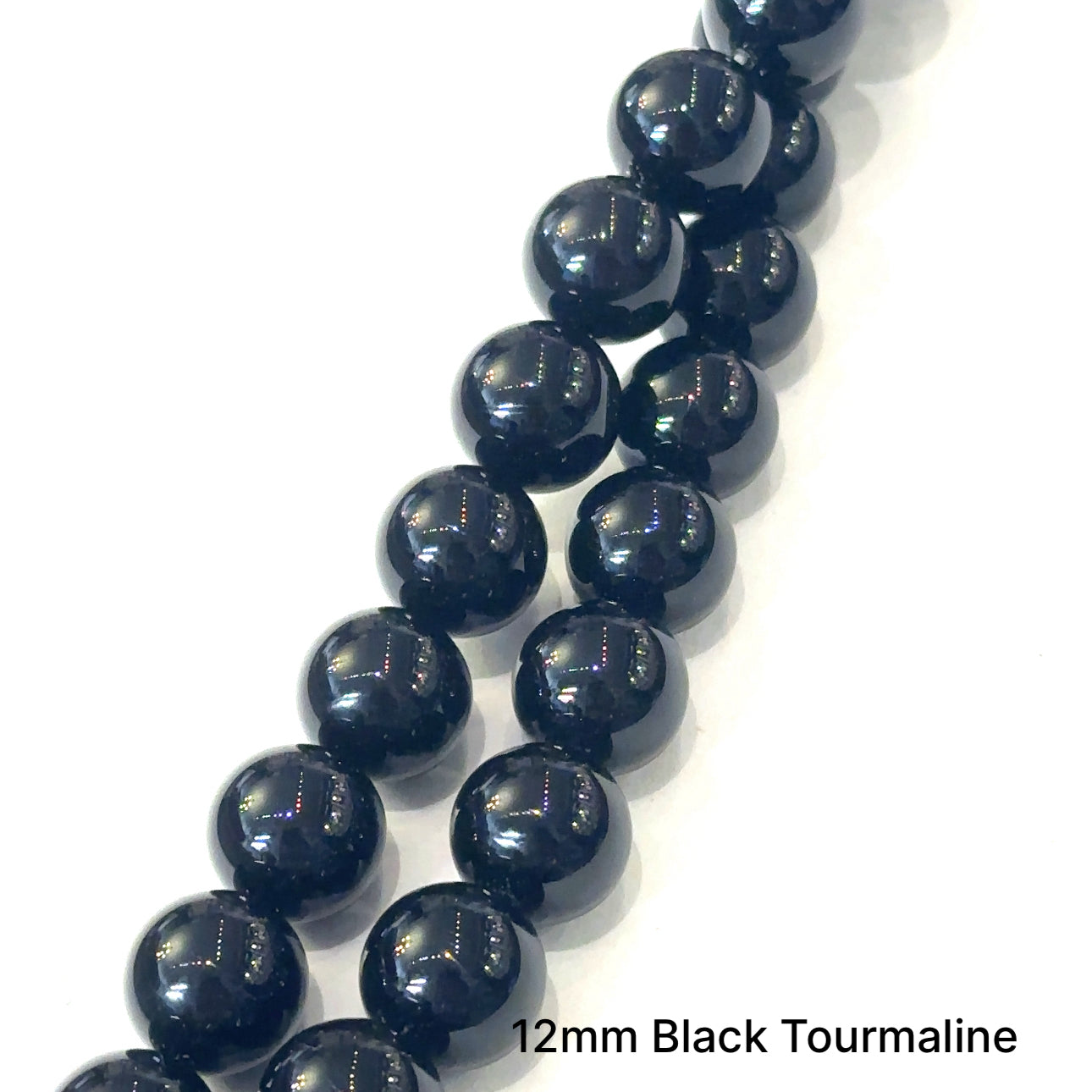 Black Tourmaline Gemstone Strands, jewelry supply