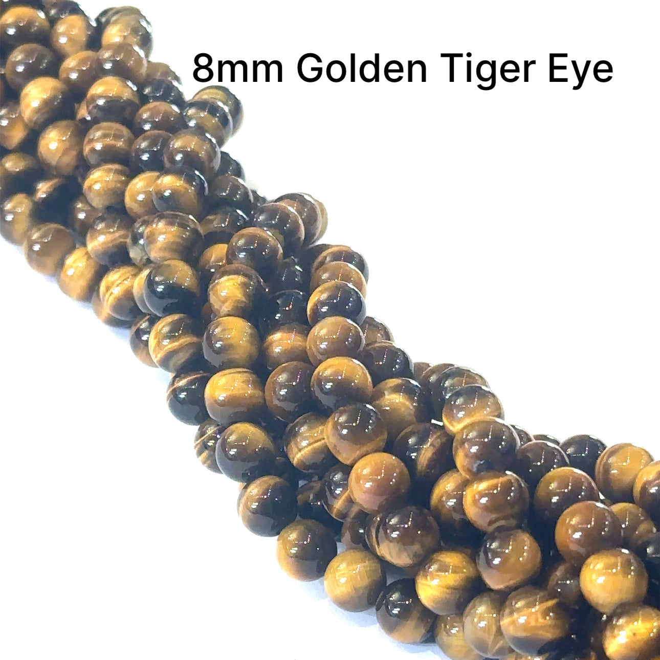 Tiger Eye Gemstone Strands, Jewelry supplies