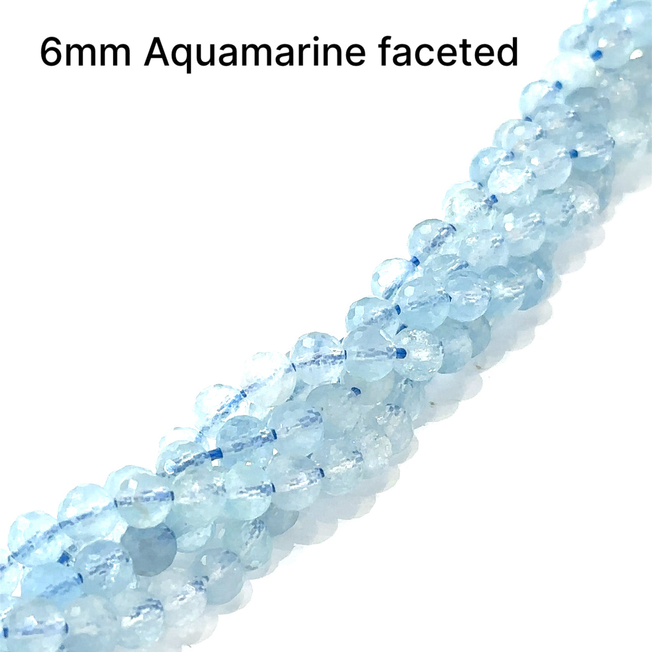 Aquamarine Gemstone Strands, jewelry supplies