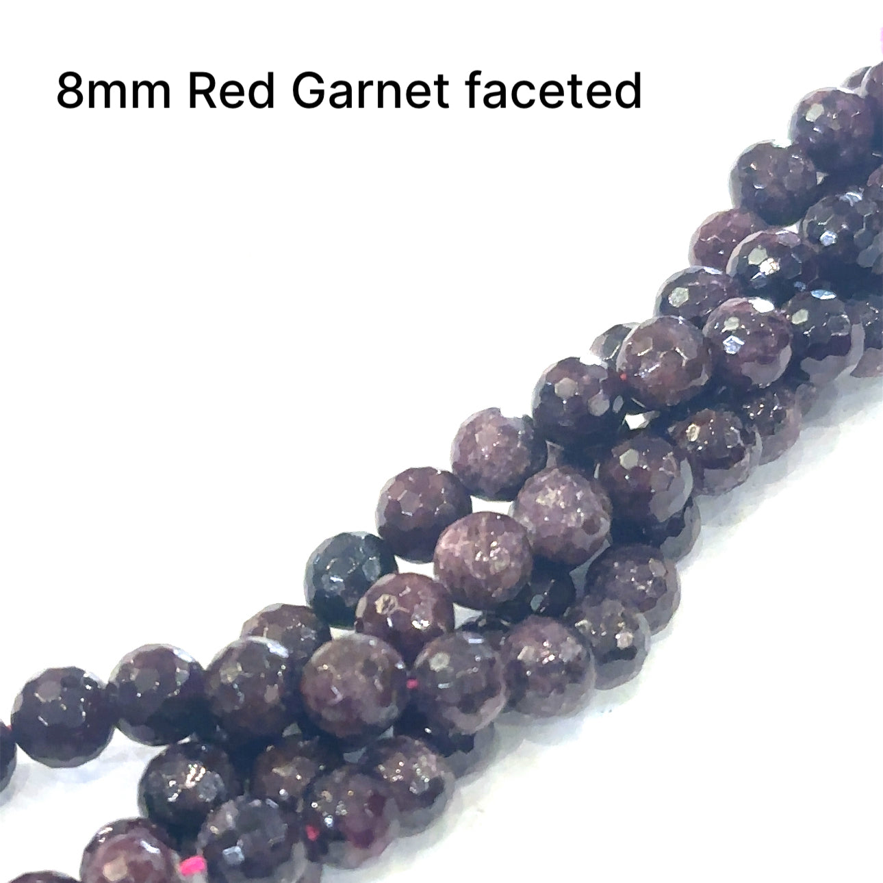 Garnet Gemstone Strands, jewelry supplies