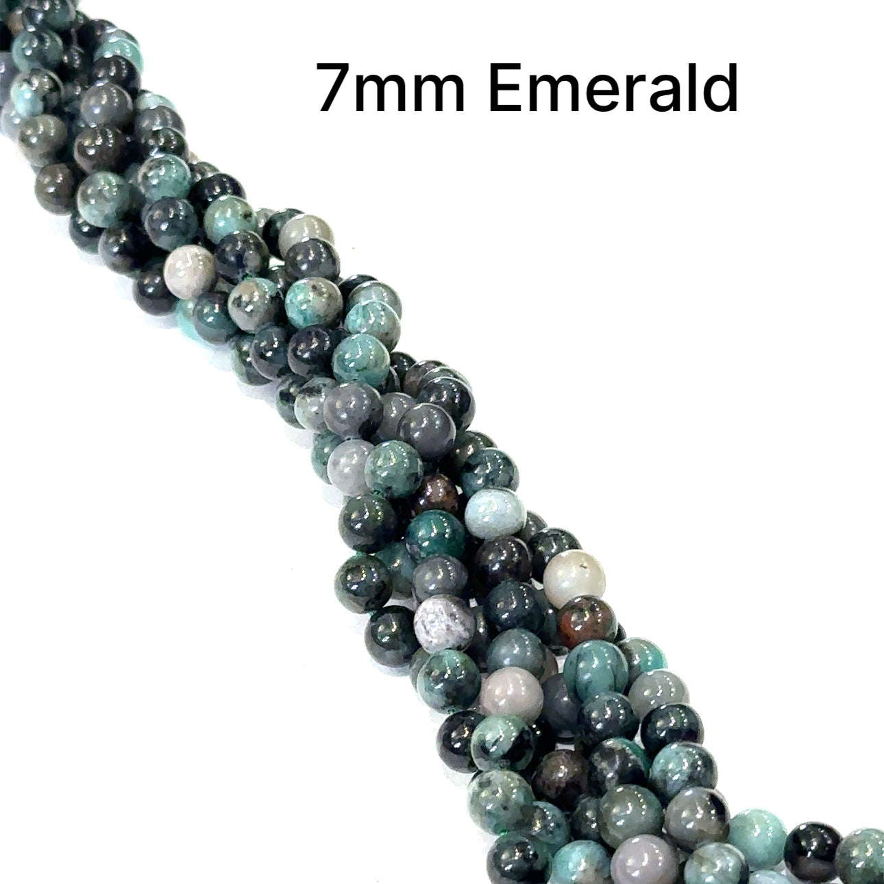 Emerald Gemstone Strands, jewelry supplies