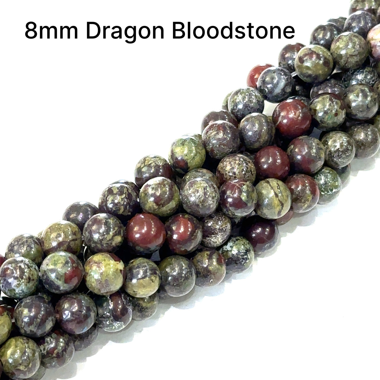 Dragon Blood Jasper Gemstone Strands, Jewelry Supplies