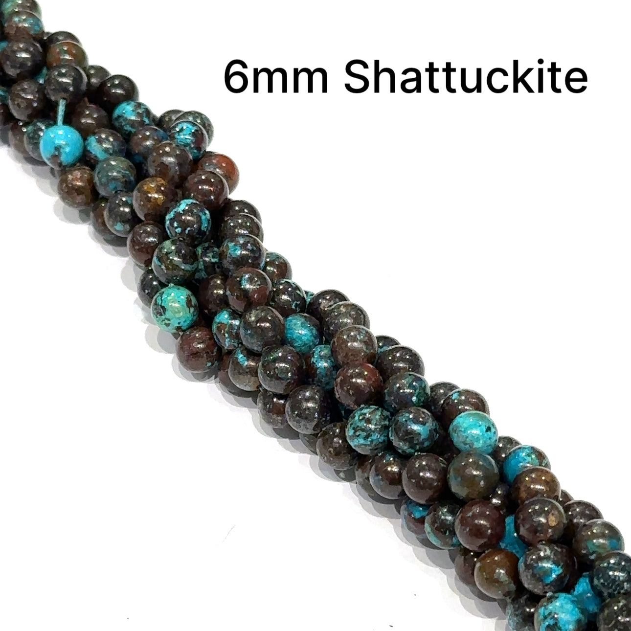 Shattuckite gemstone strands, Jewelry supplies