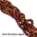 Brazilian Agate gemstone strands, Jewelry supplies