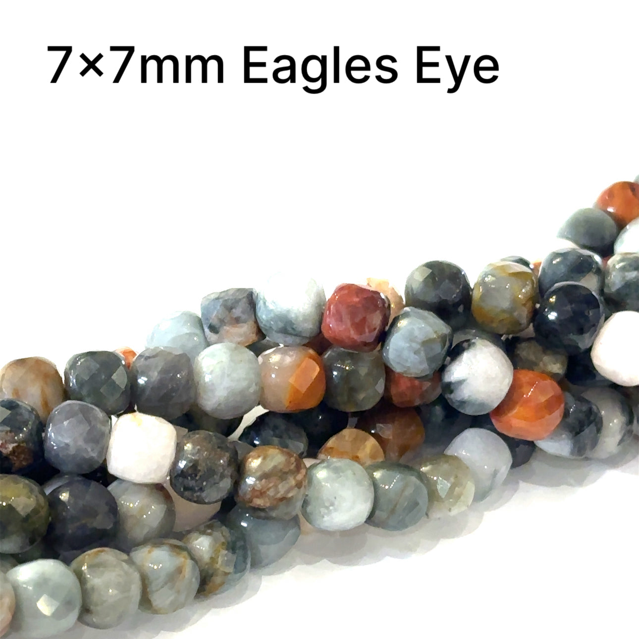Eagles Eye gemstone strands (Australia), jewelry supplies