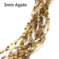Agate gemstone strands, Jewelry supplies