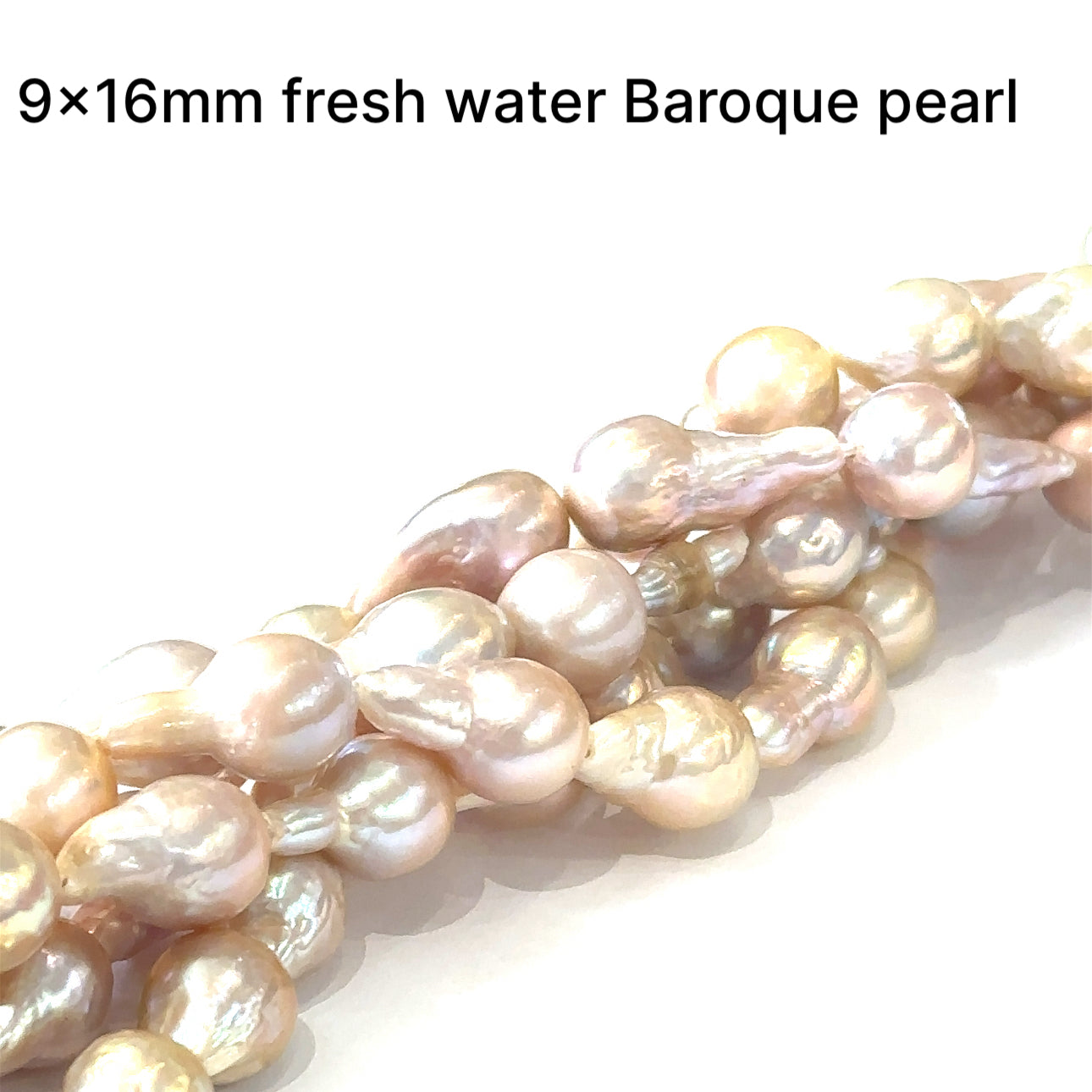 Baroque Fresh Water Pearl Strands, jewelry supplies