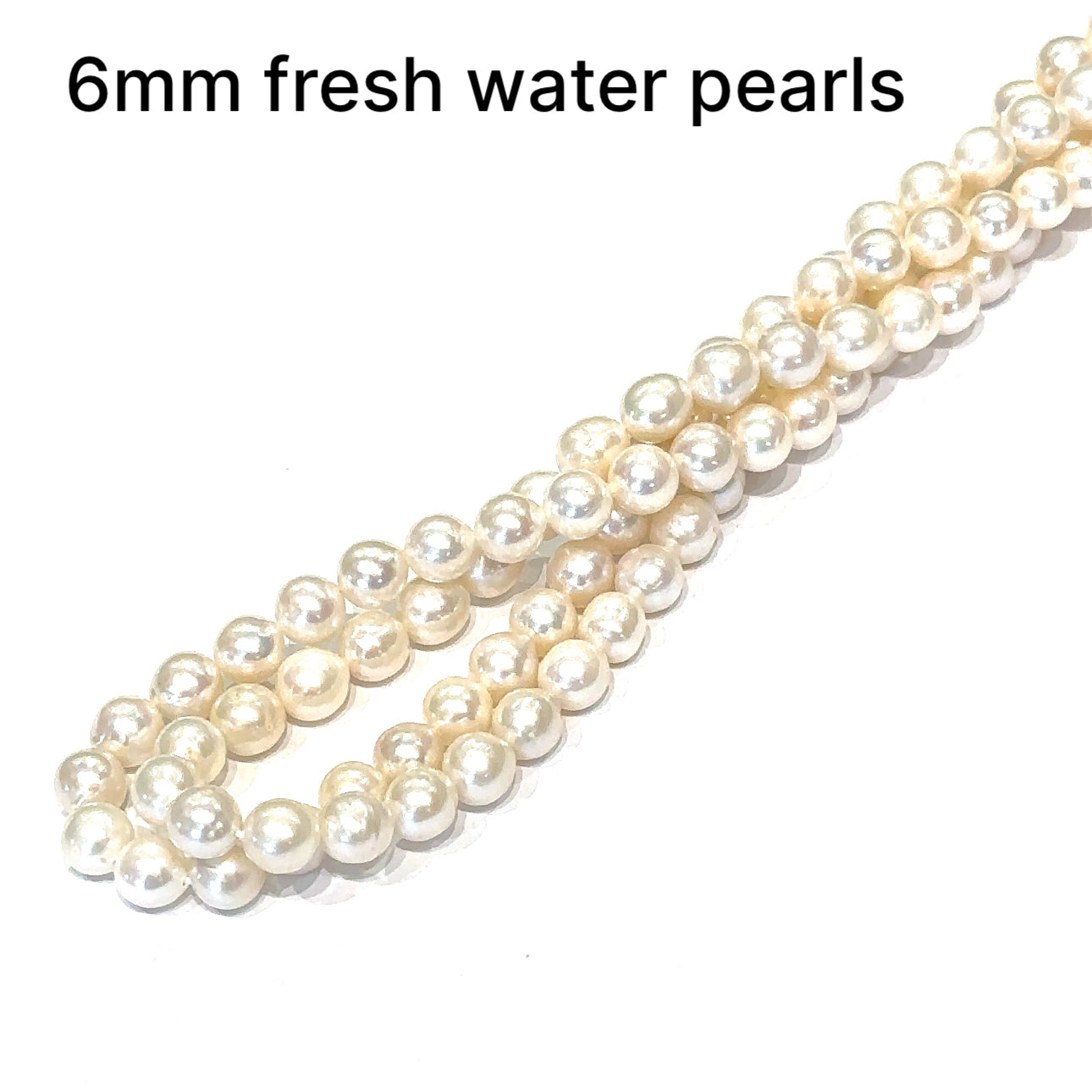 Fresh Water Round Pearl,  Fresh Water Pearl Strands