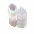 Lavender Fluorite gemstone Tower