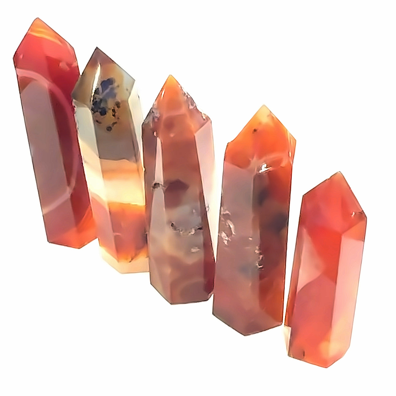 Carnelian Tower | Courage & Vitality Crystal | Ethically Sourced