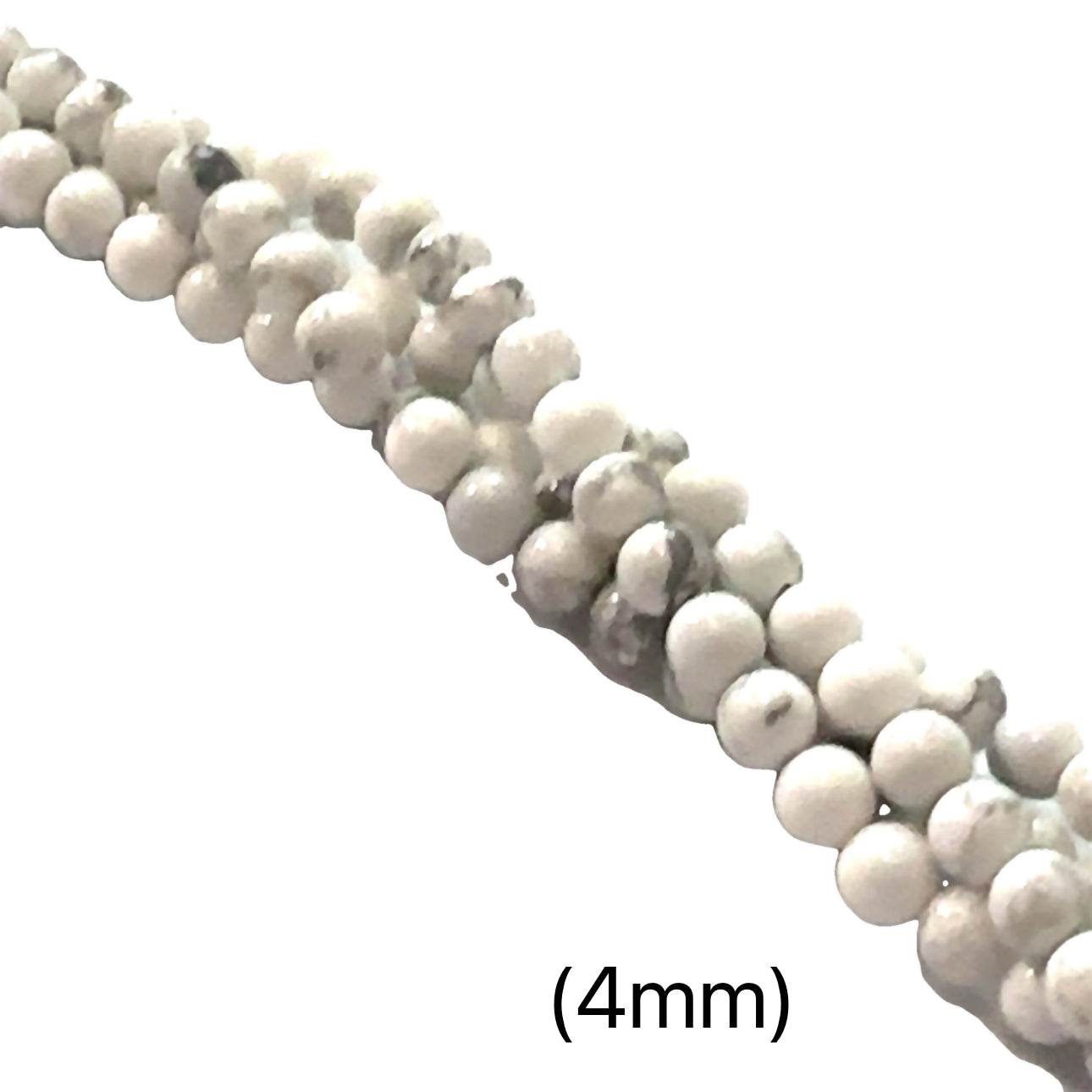White Howlite Gemstone Strands, Jewelry supplies