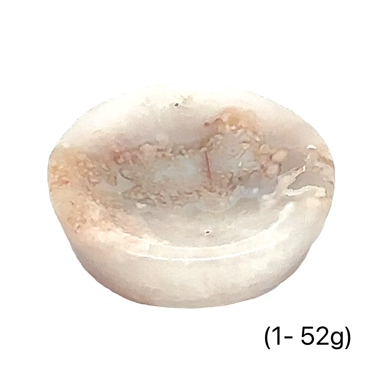 Flower Agate gemstone Mini bowls / sphere stands