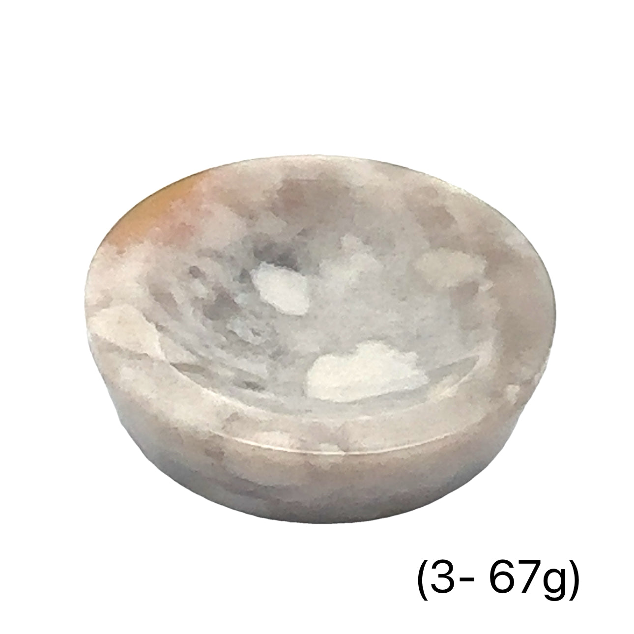 Flower Agate gemstone Mini bowls / sphere stands