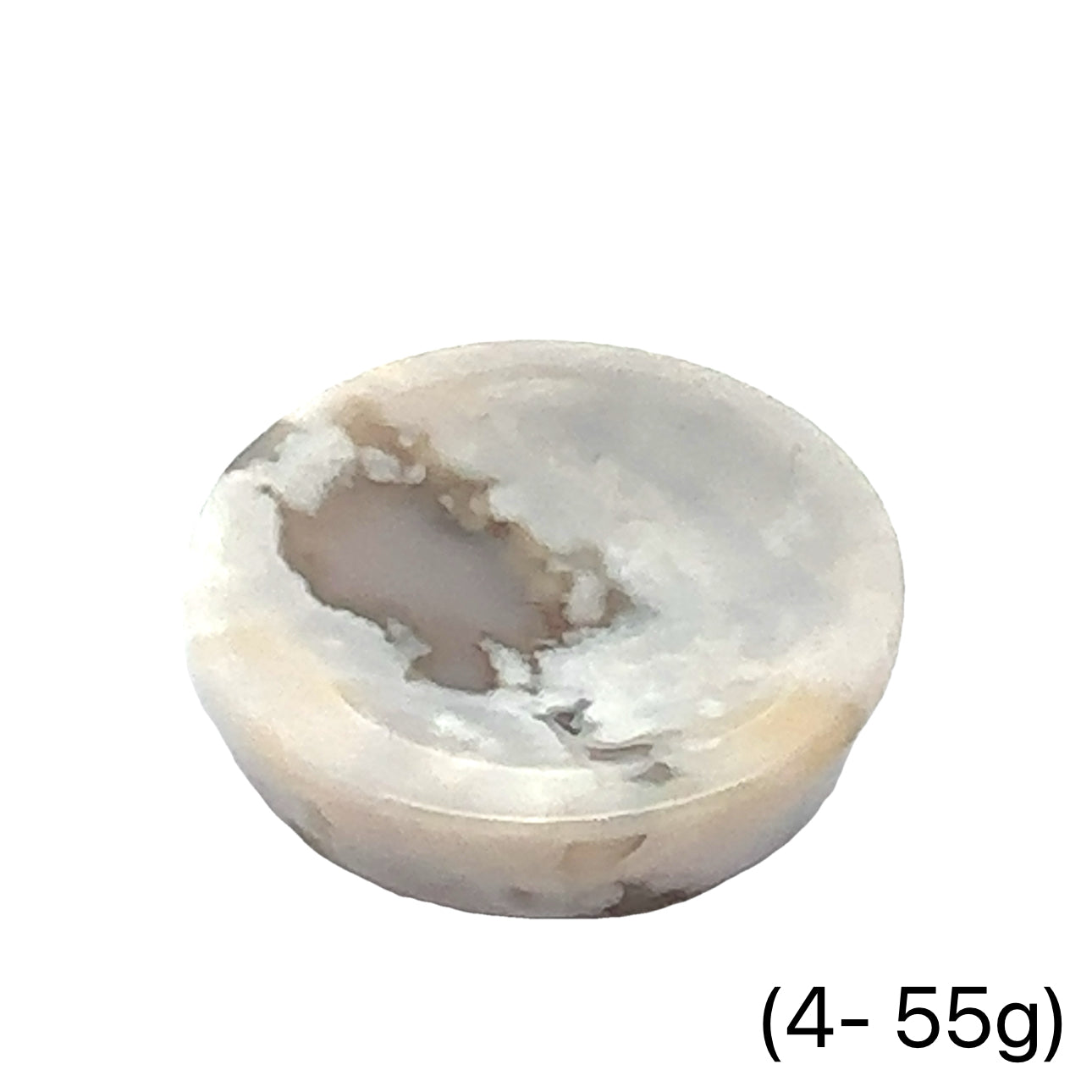 Flower Agate gemstone Mini bowls / sphere stands